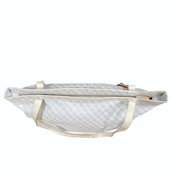 Authentic Bottega Veneta Blue Tote Bag – Large with Zipper Closure – Fits Laptop - Picture 3 of 16